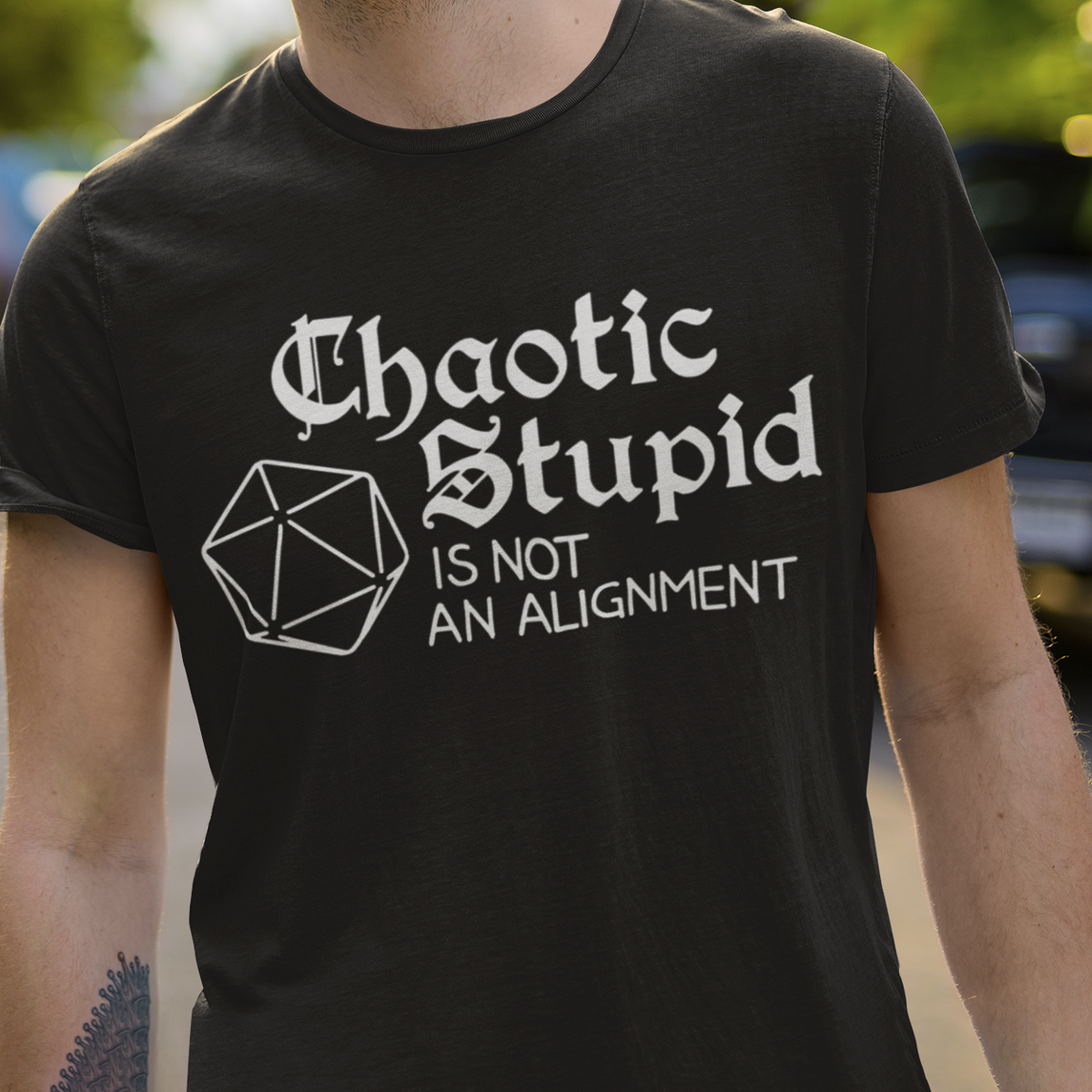 Chaotic Stupid Is Not An Alignment Classic Unisex T-Shirt