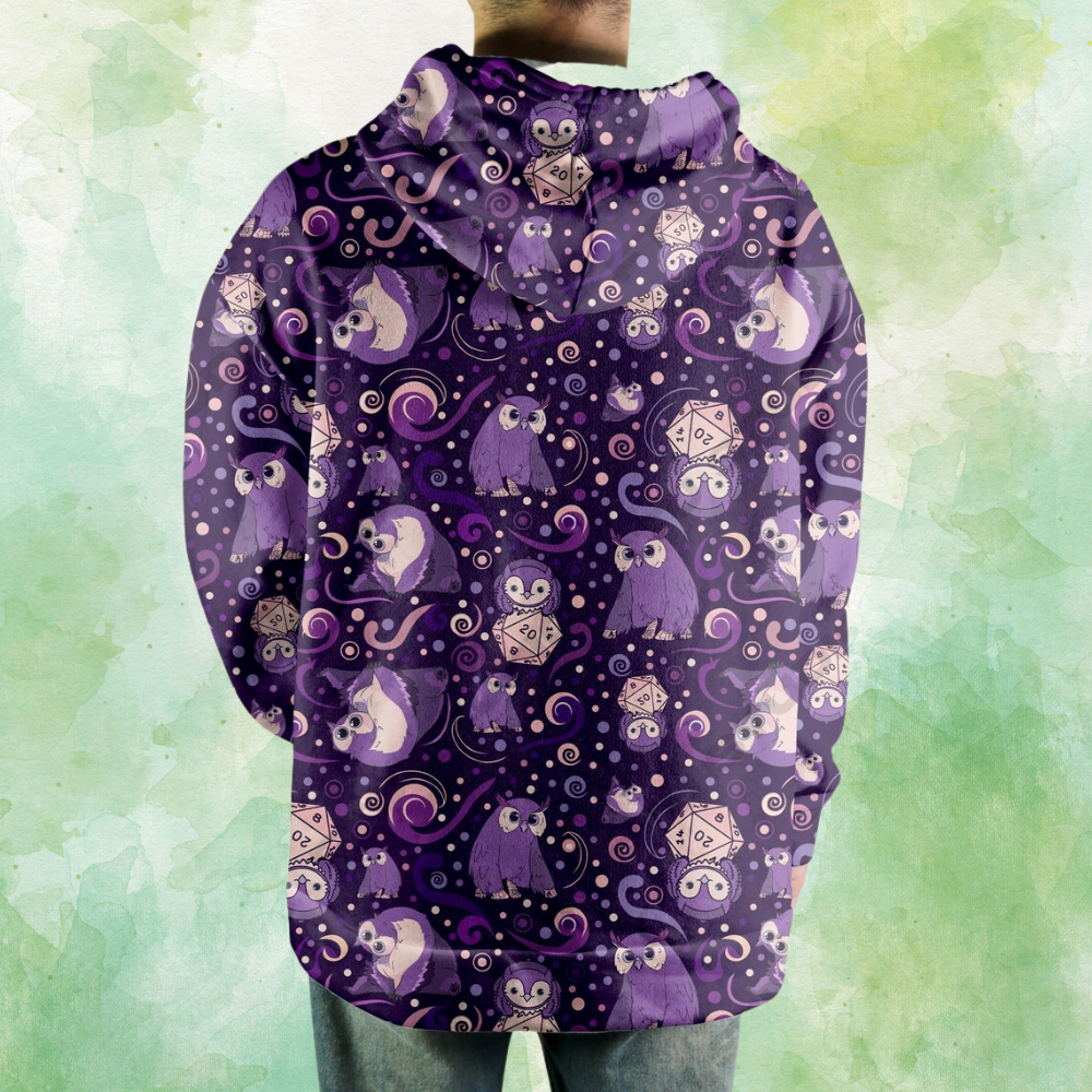 Owlbear All-over Print Hoodie 2