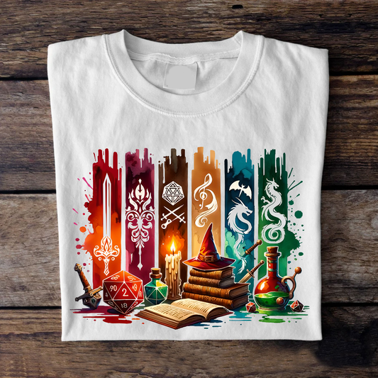 DnD Classes Classic Unisex T-Shirt