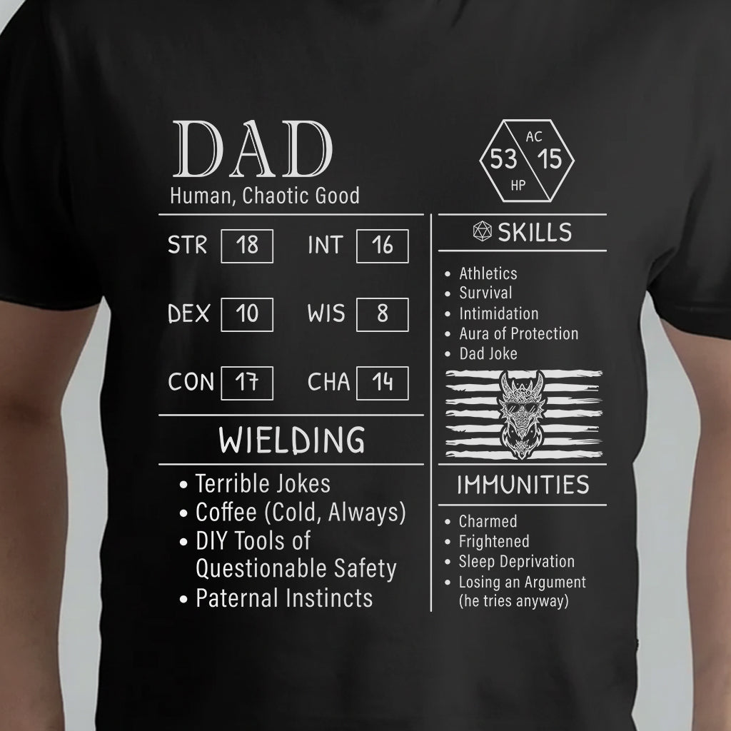 Dad Stats New Classic Unisex T-Shirt