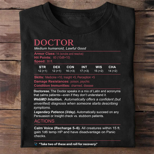 Doctor Stats Classic Unisex T-Shirt