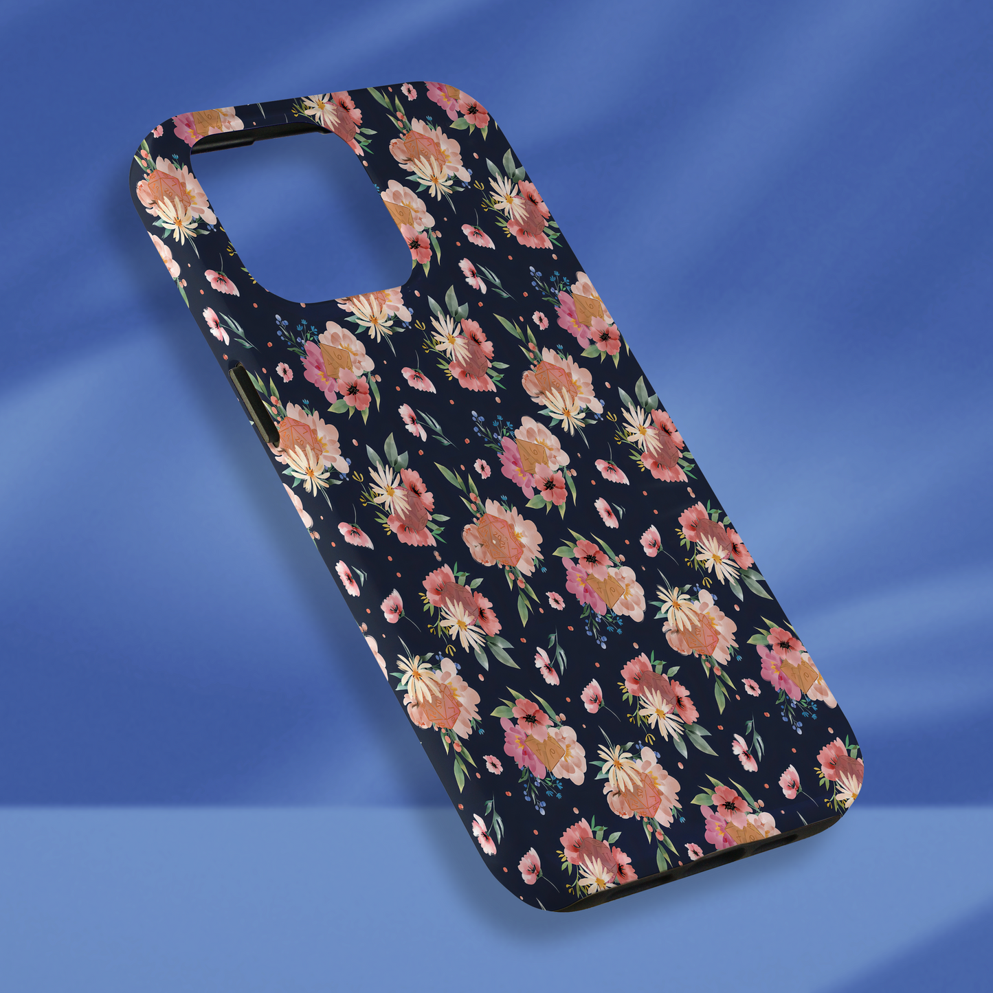 Floral Dice Phone Case