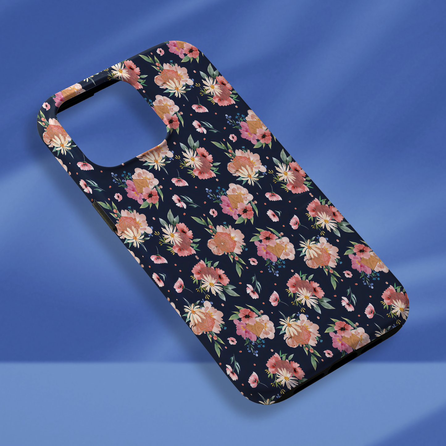 Floral Dice Phone Case