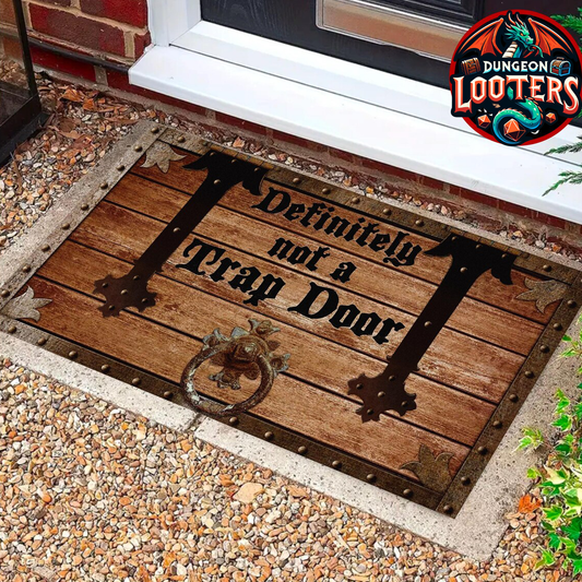 Definitely Not A Trap Door Doormat