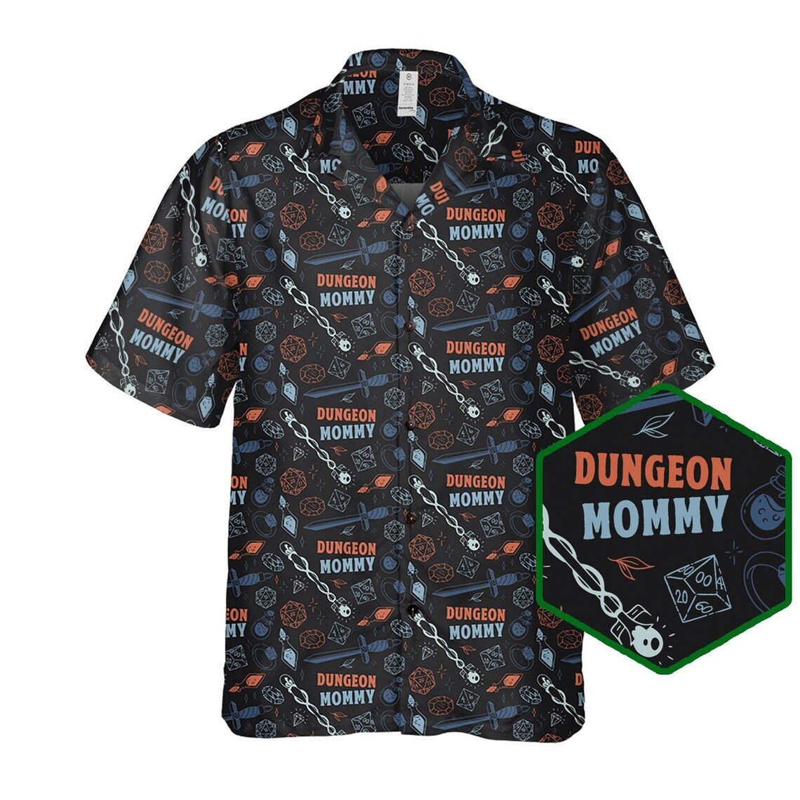 Dungeon Mommy Hawaiian Shirt