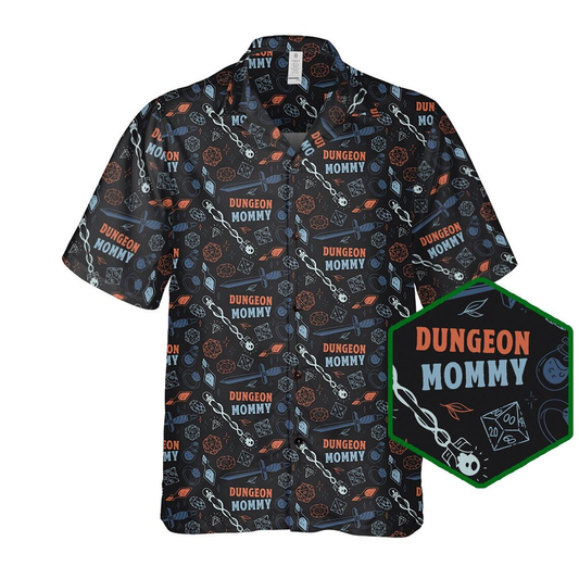 Dungeon Mommy Hawaiian Shirt