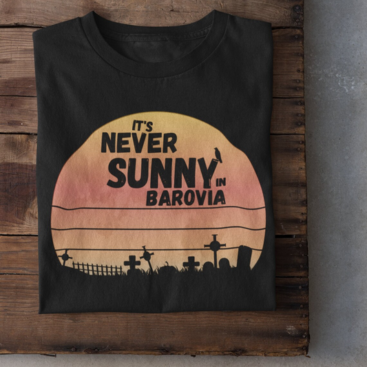 Vintage It's Never Sunny In Barovia Classic Unisex T-Shirt