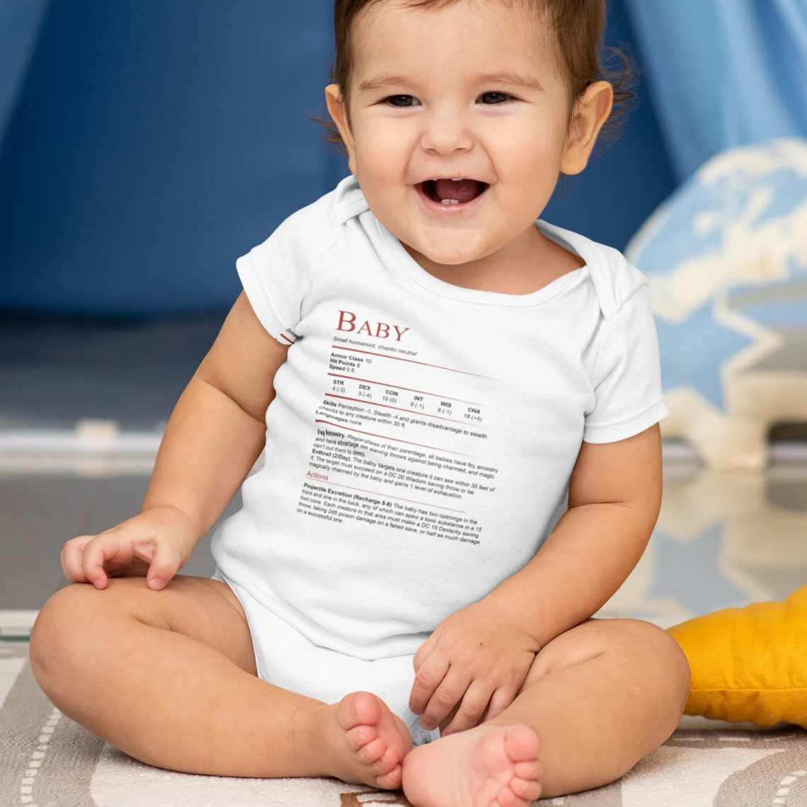 Baby Stats Bodysuit