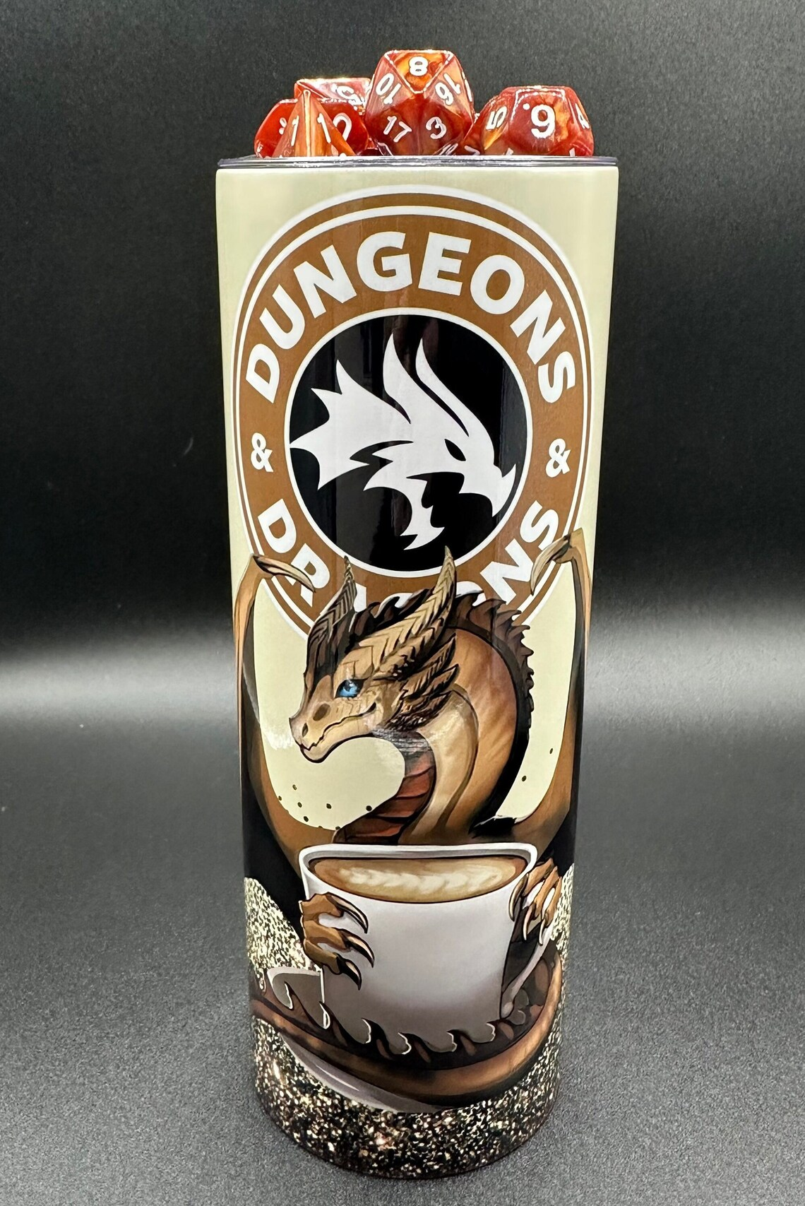 Dragon Coffee Skinny Tumbler