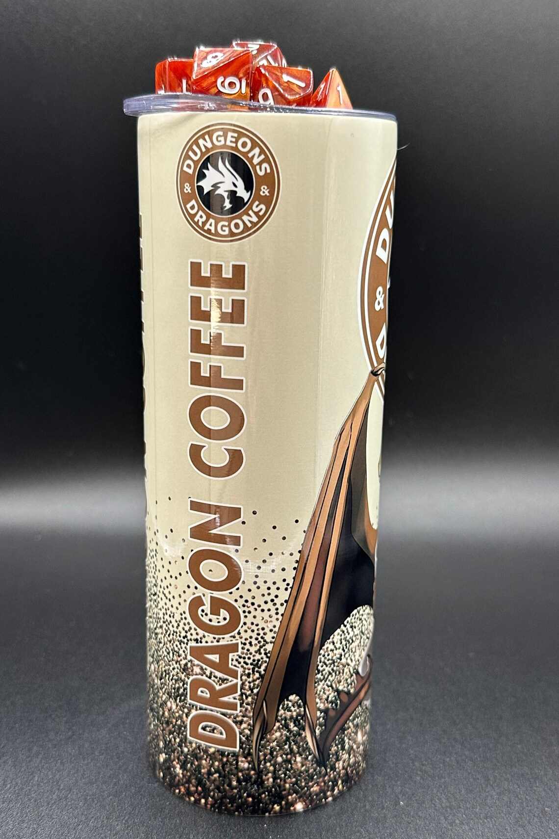 Dragon Coffee Skinny Tumbler