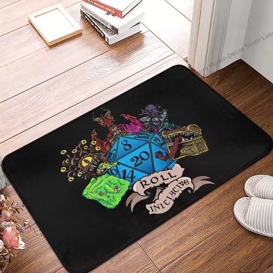 D20 Roll For Initiative Doormat