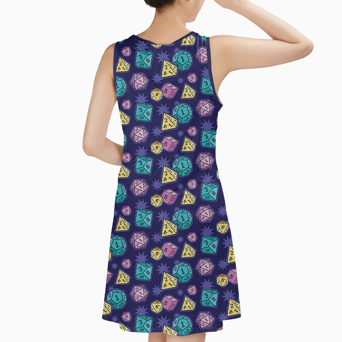 Pixel Dices Dress