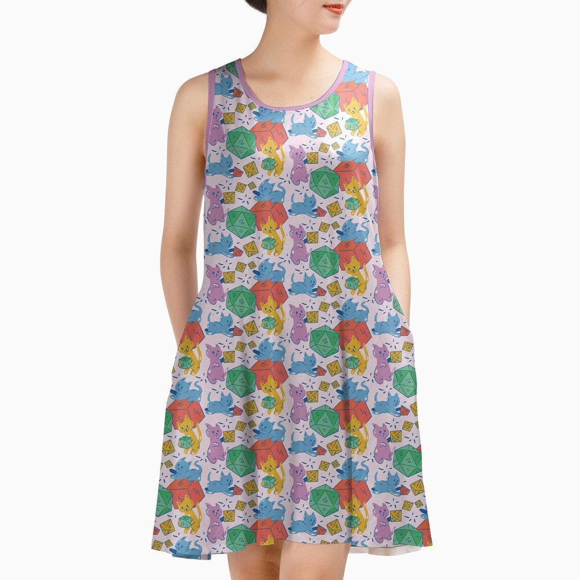 Dices And Cats Dress