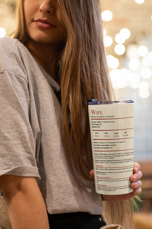 Wife Stats Tumbler