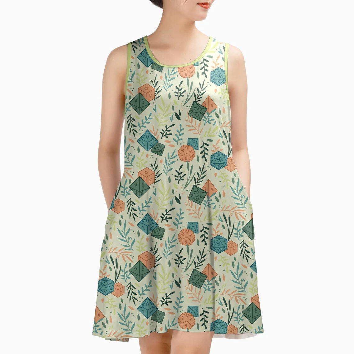 Dices And Plants Dress
