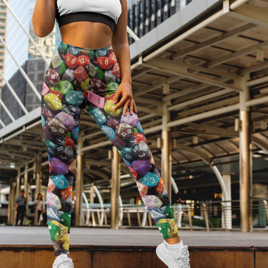 3D Dices Leggings