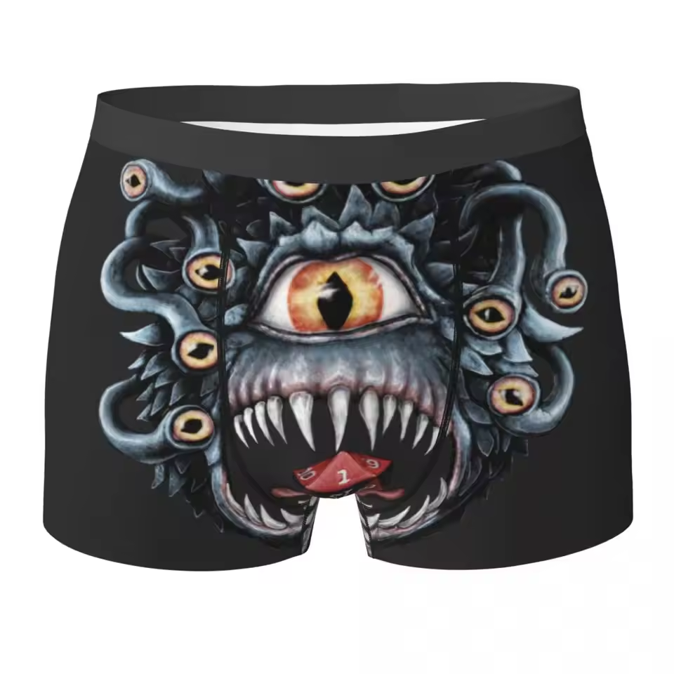 Beholder Monster Underwear Men's Boxer Briefs