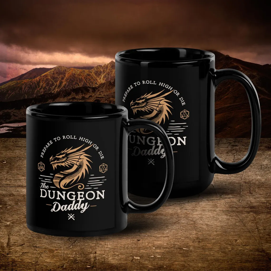 Dungeon Daddy Roll For High Or Die Mug