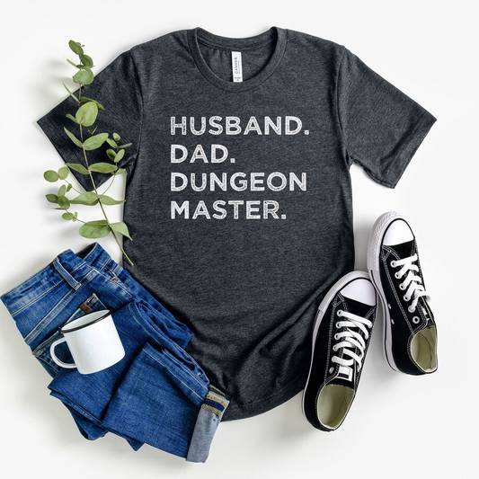 Husband Dad Dungeon Master Classic Unisex T-Shirt
