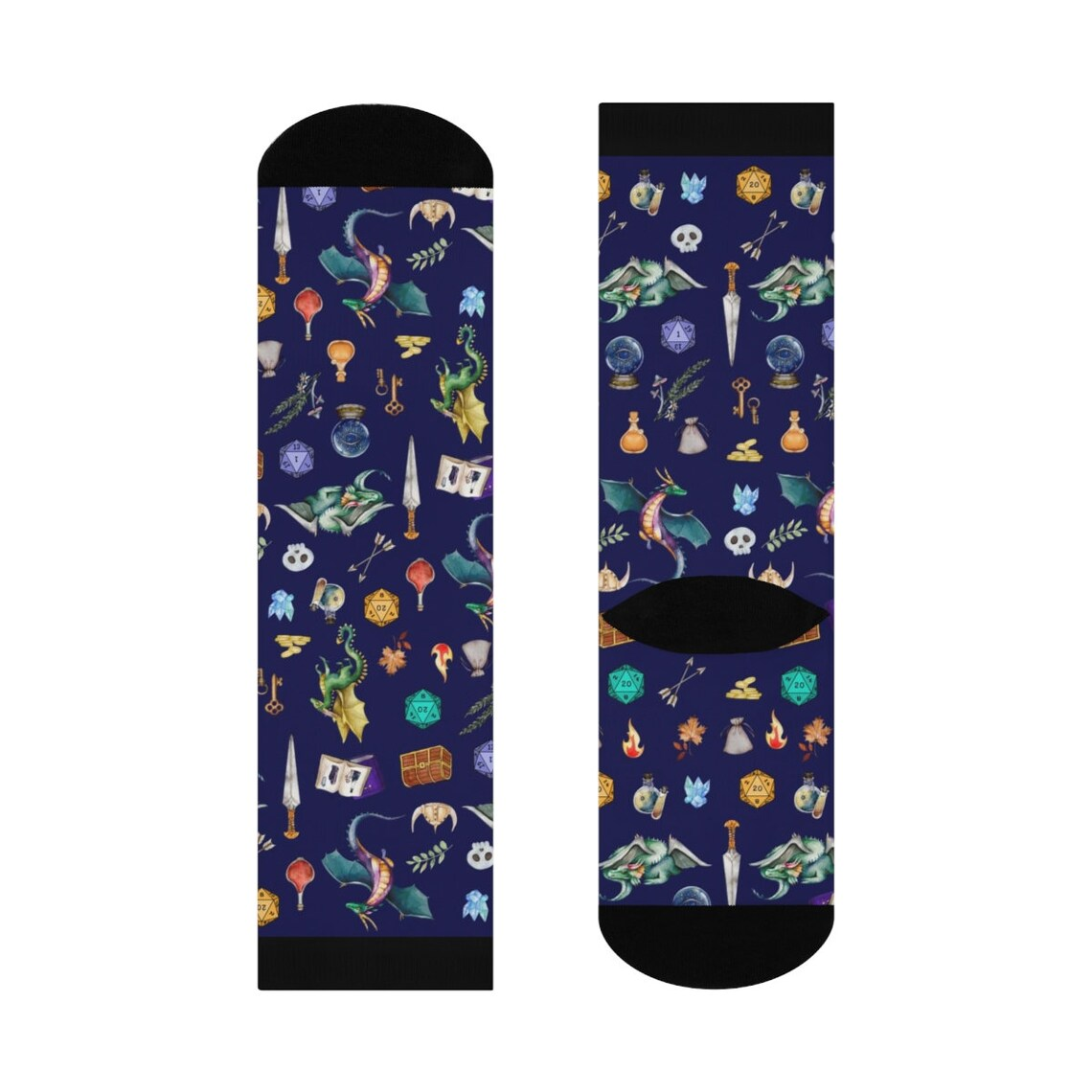 DnD Potions Socks