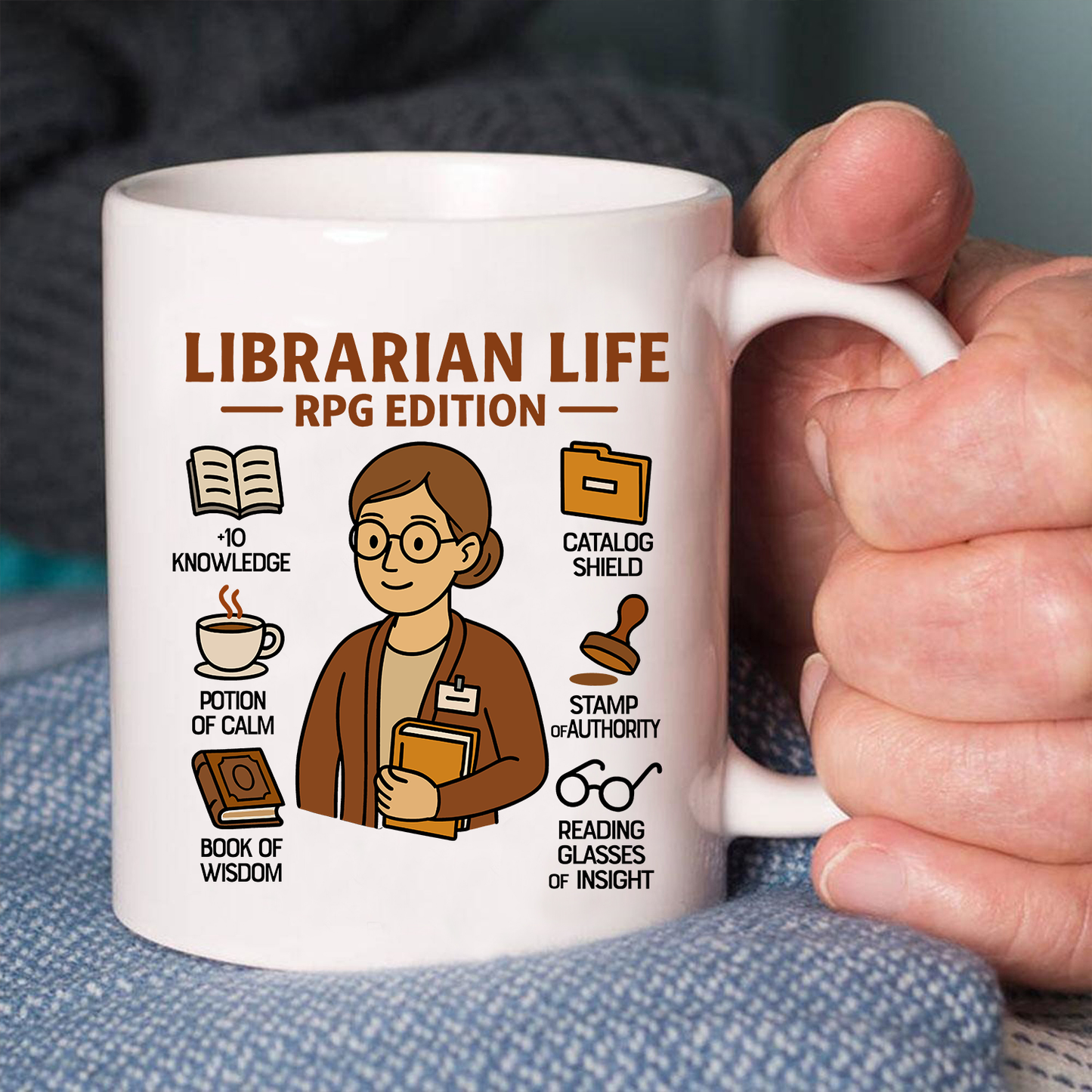 Librarian Life RPG Edition Mug