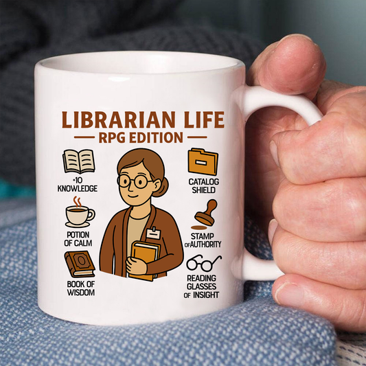 Librarian Life RPG Edition Mug