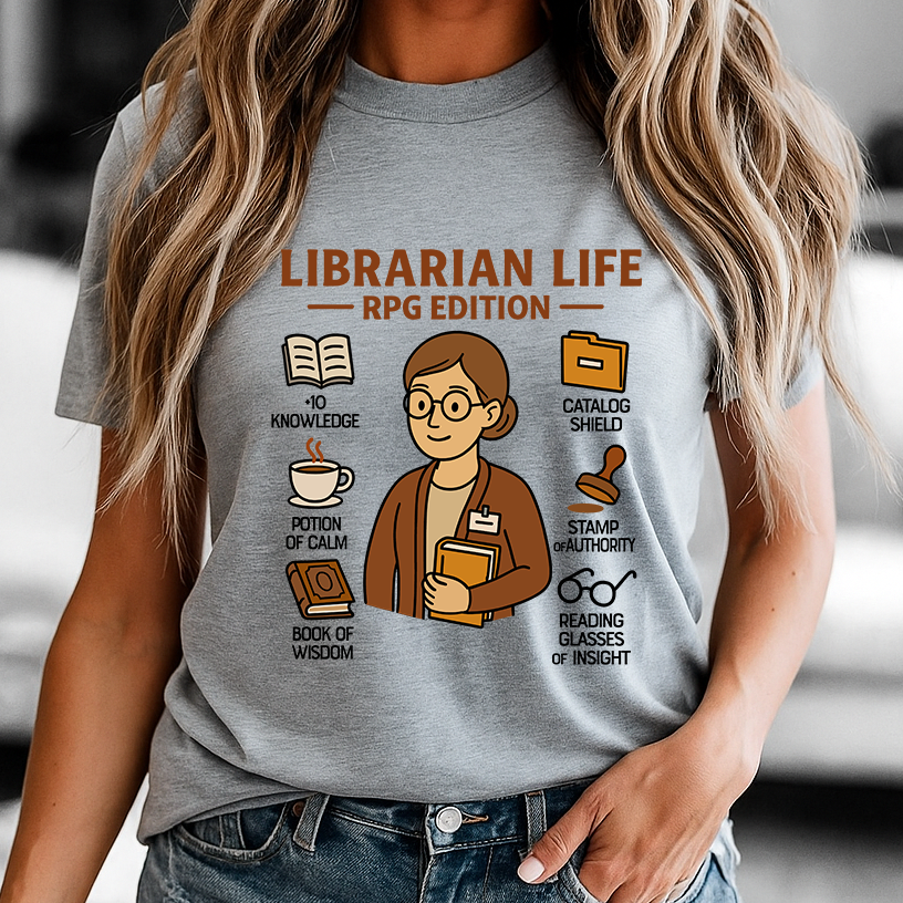 Librarian Life RPG Edition Classic Unisex T-Shirt
