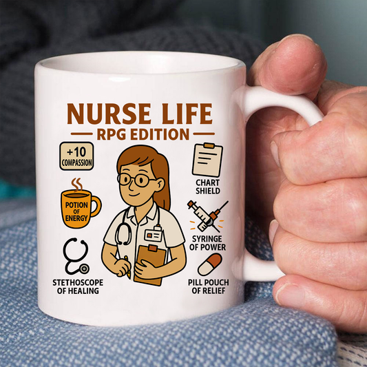 Nurse Life RPG Edition Mug