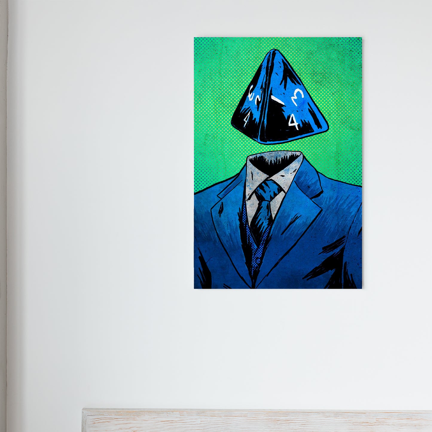 D4 Man Poster