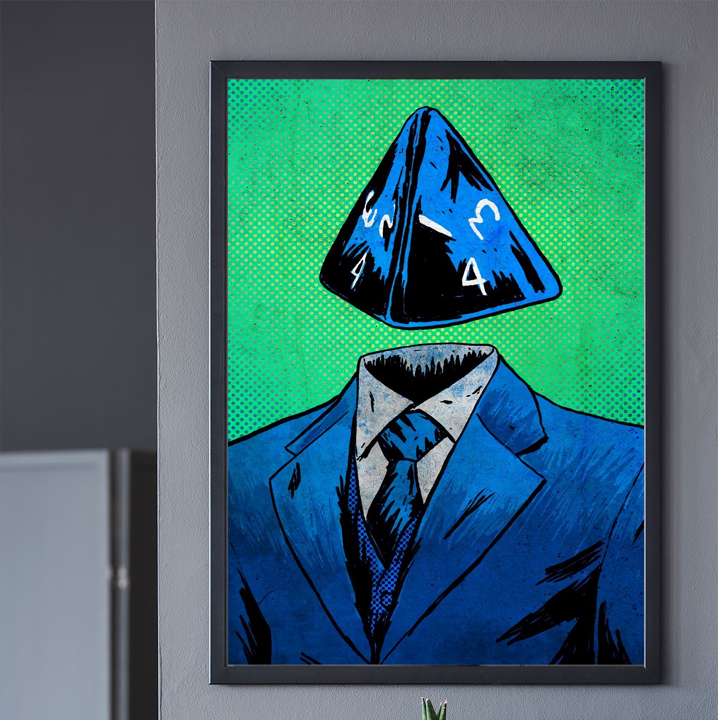 D4 Man Poster