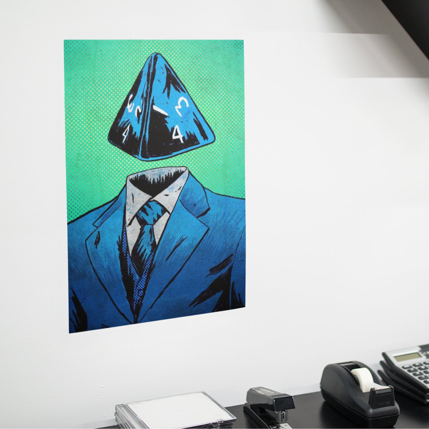 D4 Man Poster