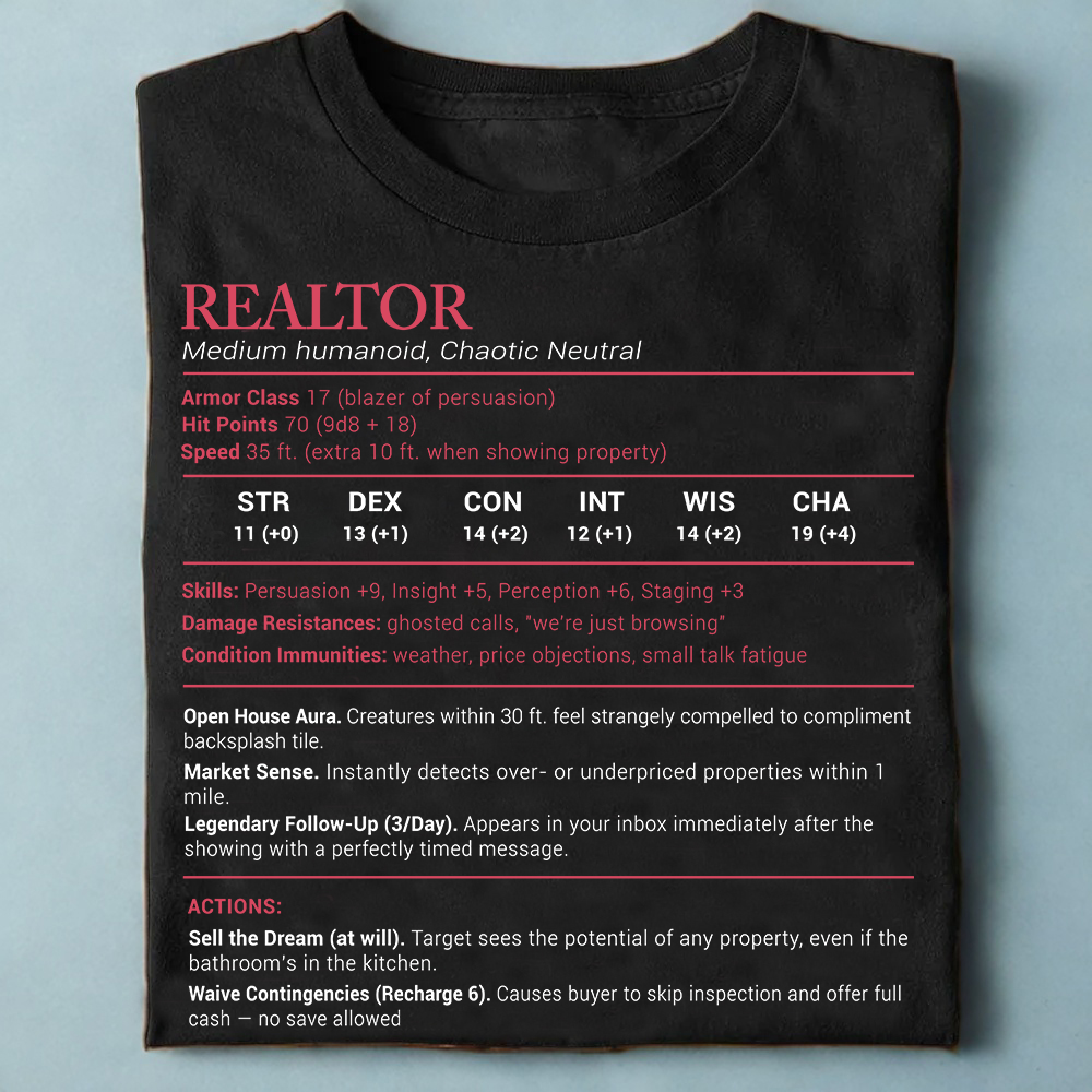 Realtor Stats Classic Unisex T-Shirt