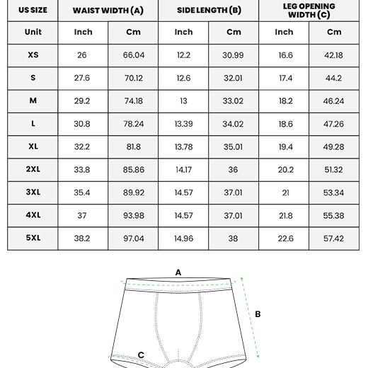DnD RPG Pattern Underwear Men's Boxer Briefs