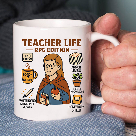 Teacher Life RPG Edition Mug
