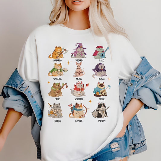 Dungeons And Cats Classic Unisex T-Shirt